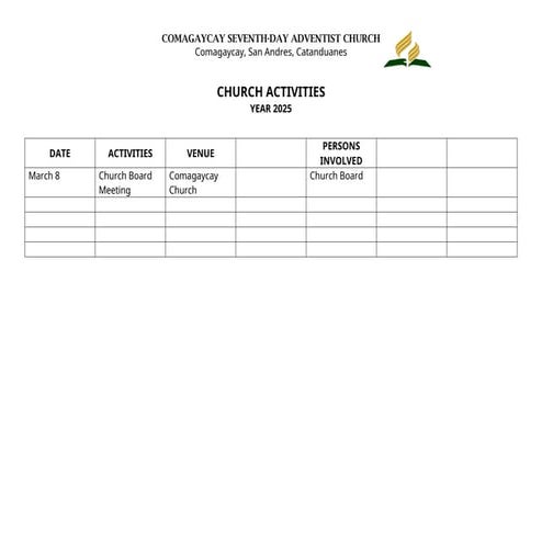 SEVENTH DAY ADVENTIST CHURCH ACTIVITIES 2025.docx