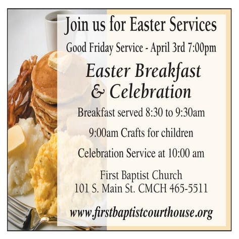 Holy Week & Easter Sunday