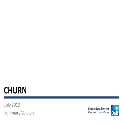 Churn Analysis