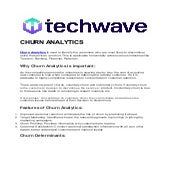 Churn Analytics - Techwave .pdf