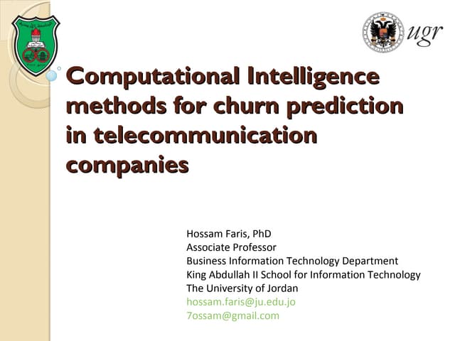 Churn prediction