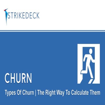 The Types of Churn, and the Right Way to Calculate Them