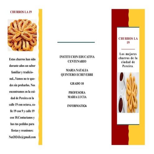 Churros - Natalia Quintero