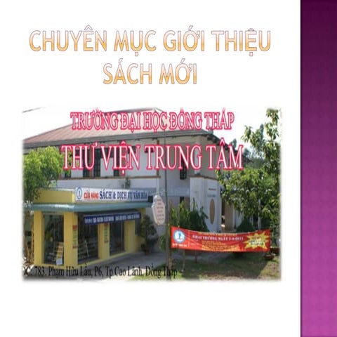 Chuyên mục giới thiệu sách mới