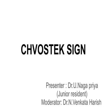 Understanding Chvostek Sign: Causes, Testing, and Clinical Significance ...