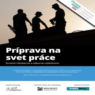 Príprava na svet práce | Pozičný do...