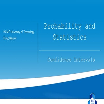 Comprehensive Guide to Confidence Intervals in Probability and ...