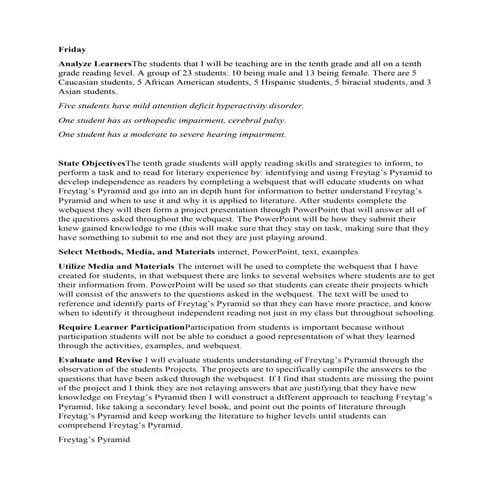 Ci 350   unit plan friday