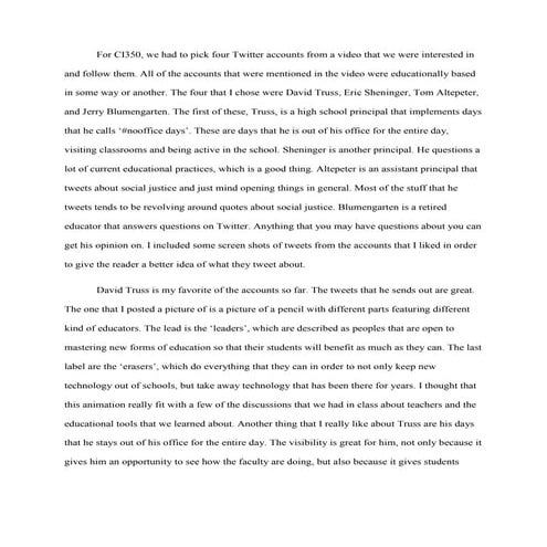 Ci350 twitter assignment