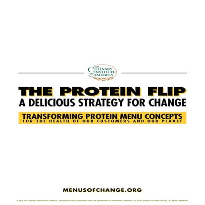 Protein Flip - The Culinary Institute of America 