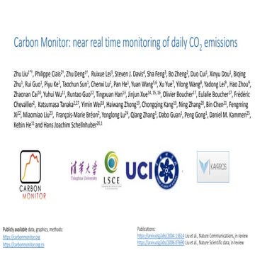 Ciais, Philippe: COVID-19 causes record decline in global CO2 emissions