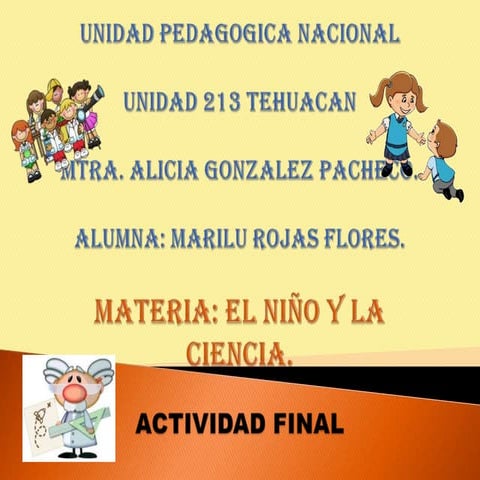 Ciancia en preescolar