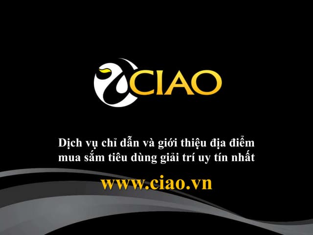 Ciao intro
