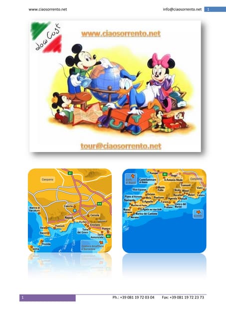 Ciao Sorrento   Leaflet