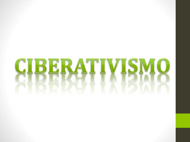 Ciberativismo | PPTX