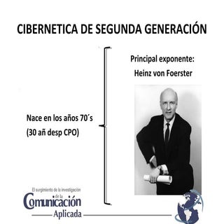 Cibernetica de segunda generación