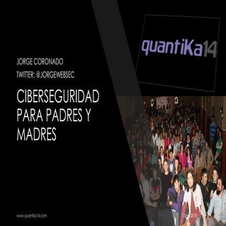 Ciberseguridad para padres y madres