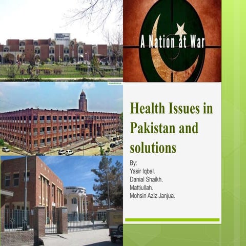 Health issue in Pakistan | PPT