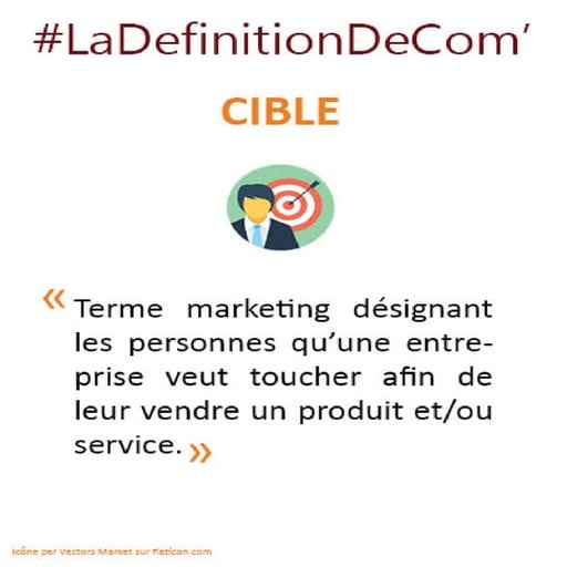 Déifnition du terme cible en marketing
