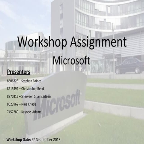 International Business Microsoft