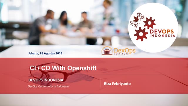 Ci cd with Openshift