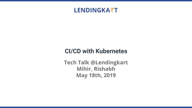 CI/CD Pipeline with Kubernetes