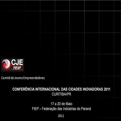 Conferência Internacional de Cidades Inovadoras 2011