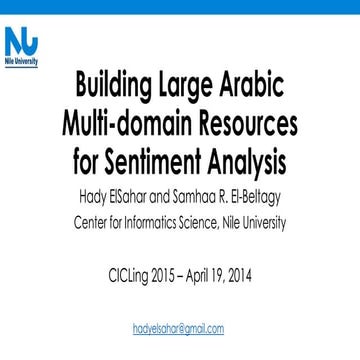 Sentiment analysis of the Baloch text using machine learning | PDF
