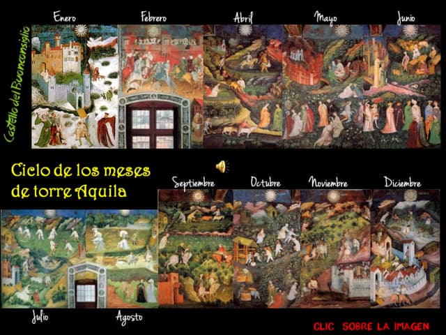 Ciclo de los meses de torre aquila