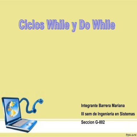 While y do while c++ | PPT