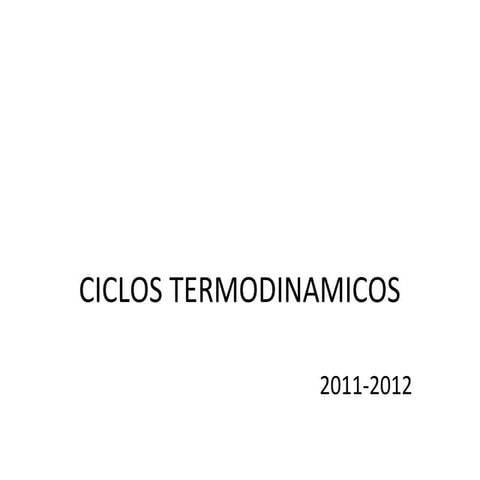 Ciclos termodinamicos 2