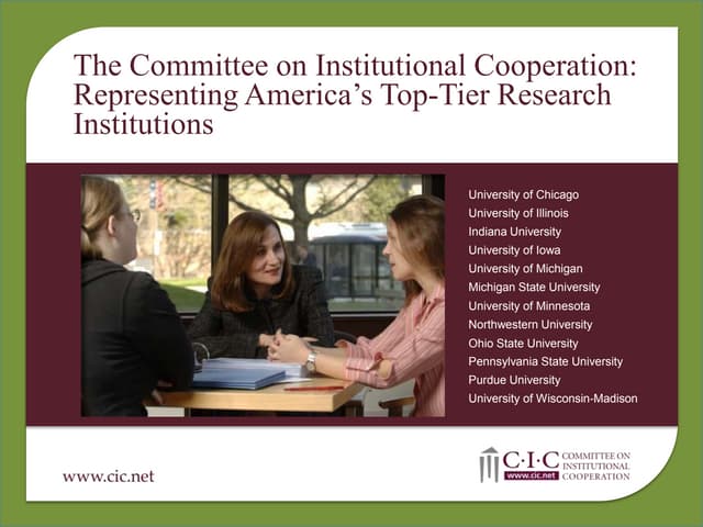 CIC Overview June 2010