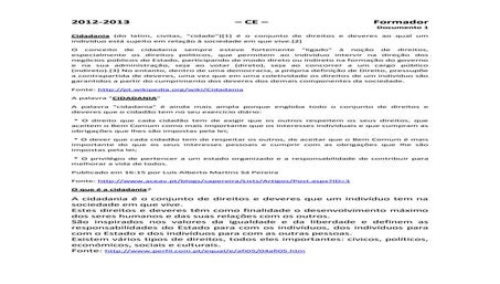 O Que é Cidadania Wikipedia O Que é Cidadania Wikipedia