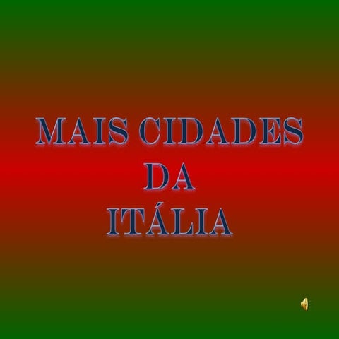 Cidades italianas