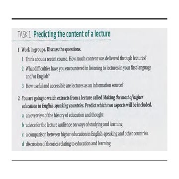CIDE_1C.pptx Predicting the content of a lecture for academic English ...