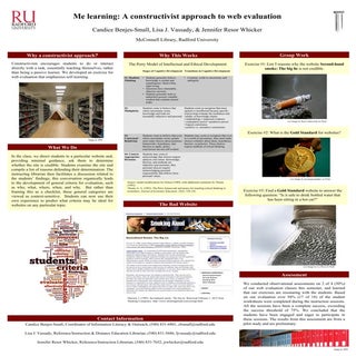 ’Me’ Learning: A Constructivist App...