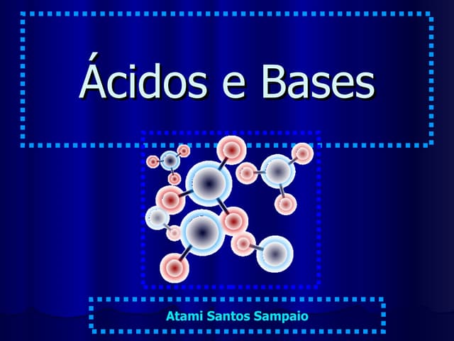 Ácidos e bases