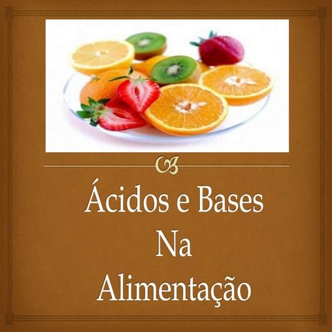 Acidulantes e alimentos | PDF