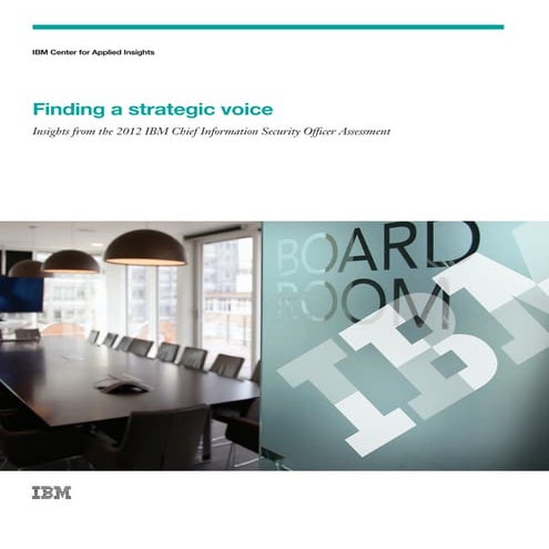 Finding a strategic voice
