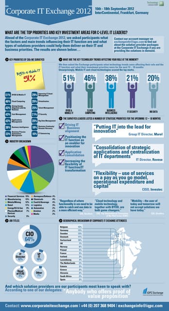 Complimentary report on the current needs of CIOs 