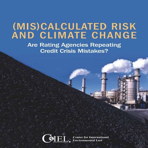 Climate change risk managment | PDF