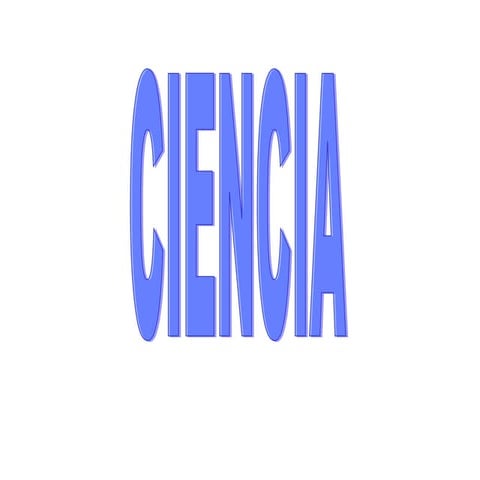 Ciencia