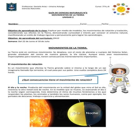 Ciencias 3ºa-guía-2-movimientos-de-la-tierra-unidad-2