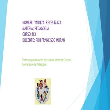 Ciencias auxiliares de la pedagogia pdf