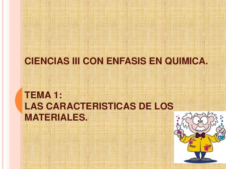 Ciencias III con enfasis en quimica