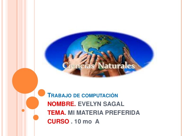 Ciencias naturales