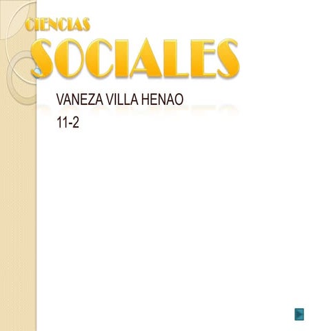 Ciencias sociales