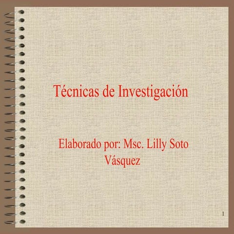 Ciencias Sociales Y TéCnicas De InvestigacióN