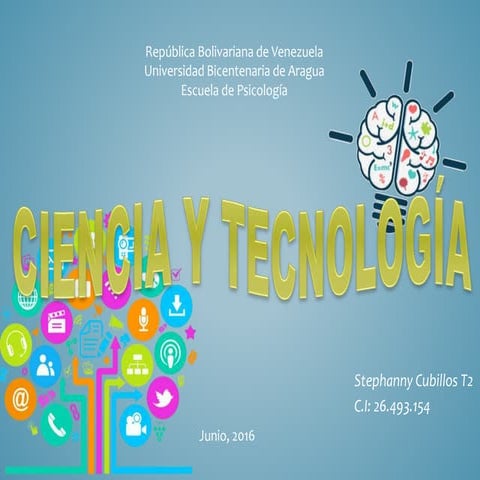 Ciencia y tecnología
