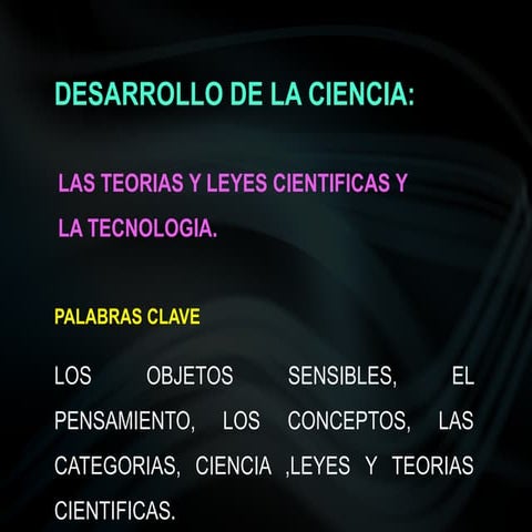 Ciencia y tecnologia
